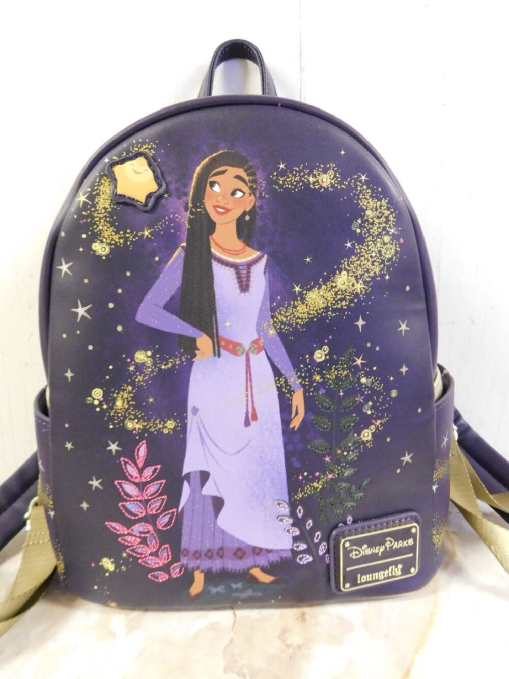 Disney Parks Loungefly Asha Wishes Princess Backpack